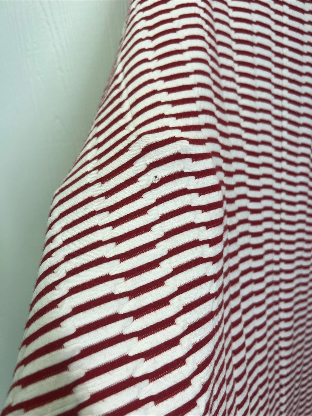 Anthropologie - Maeve Caleta Strapless Red And White Stripe Midi Dress Size SM - Picture 6 of 12